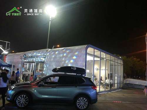 靈通充氣篷房用于啤酒節